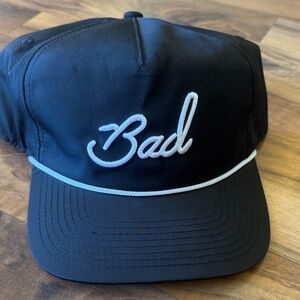 Bad Birdie Black and White Cap